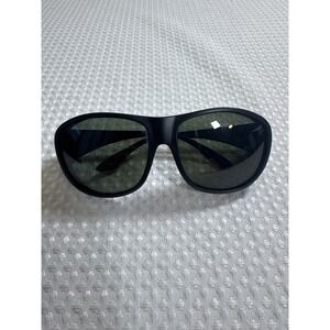 Polar Optics Sunglasses Unisex OS Bend to Fit Matte Black Polarized EUC